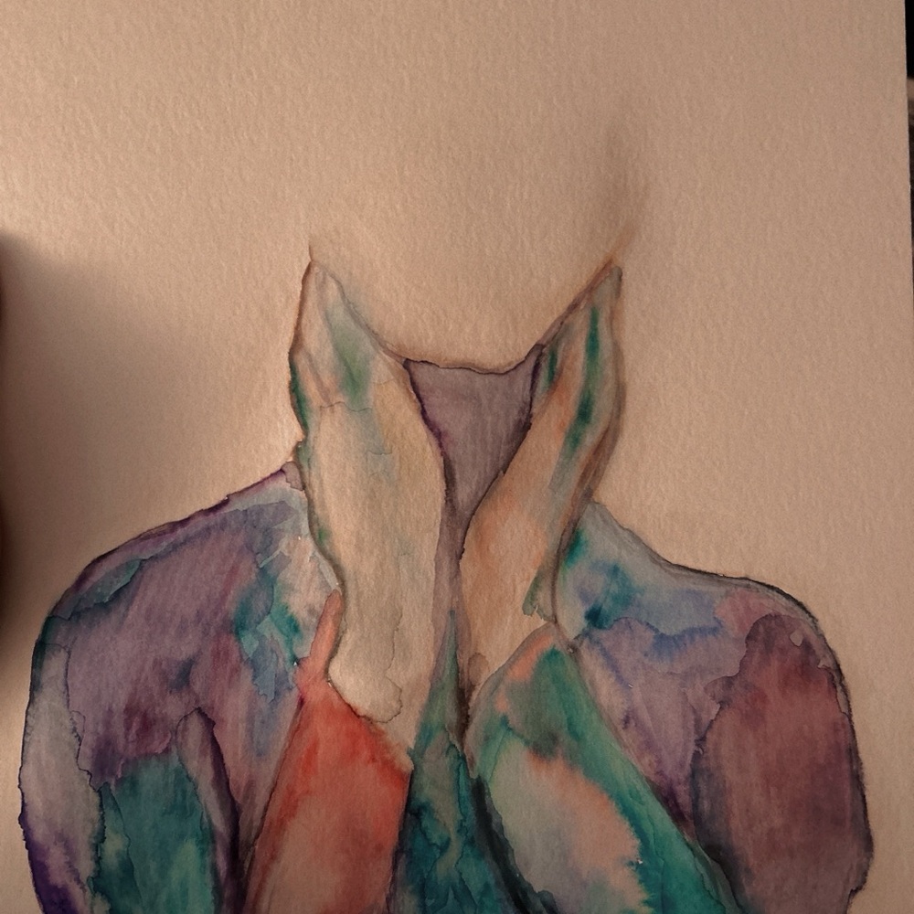 Singed original watercolor by me e.M.